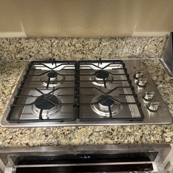 Ion Handyman - New stovetop he installed - Handyman Near Me - San Diego, California