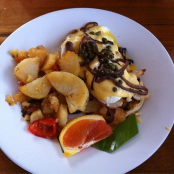 The Coffee Shack - Mahi eggs Benedict $13.95 - Coffee & Tea Near Me - Captain Cook, Hawaii The Coffee Shack - Mahi eggs Benedict $13.95 - Coffee & Tea Near Me - Captain Cook, Hawaii