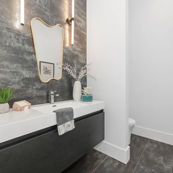Astra Construction & Design - Powder Room - Interior Design Near Me Astra Construction & Design - Powder Room - Interior Design Near Me