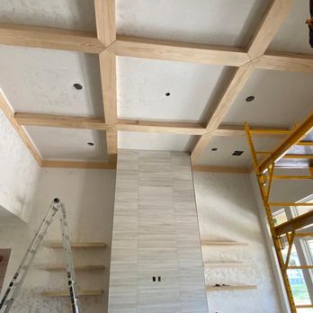 New beginnings Carpenter - Coffered ceiling - Carpenters Near Me