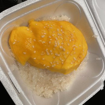 Tasty Thai - Mango sticky rice, this is a dessert - Thai Near Me - Kansas City, Missouri