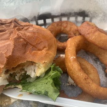 The Willows Bar & Grill - Mahi sandwich & onion rings - Bars Near Me - Coldwater, Michigan The Willows Bar & Grill - Mahi sandwich & onion rings - Bars Near Me - Coldwater, Michigan