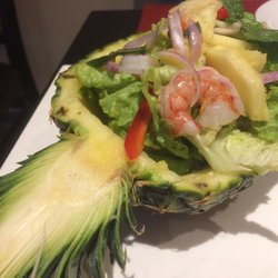 Chef's Concert - Entrée salade de crevettes et ananas