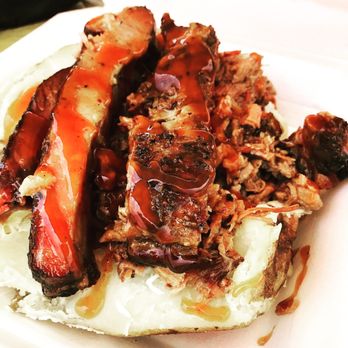 TrailerHouse - TrailerHouse Ribs and Brisket Stuffed Baked Potato - Chicken Wings Near Me - Garland, Texas TrailerHouse - TrailerHouse Ribs and Brisket Stuffed Baked Potato - Chicken Wings Near Me - Garland, Texas