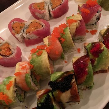 Mizu - Sweetheart Roll, Rainbow Roll, and Dragon Roll - Japanese Near Me - Winston-Salem, North Carolina Mizu - Sweetheart Roll, Rainbow Roll, and Dragon Roll - Japanese Near Me - Winston-Salem, North Carolina