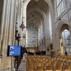 Bath Abbey - Inside of worship space