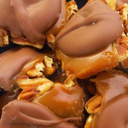 Black Sheep Wine Shop - Yummy chocolate covered caramel- pecan turtles at the Black Sheep Wine Shop.