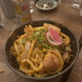 Chome - Udon carbonara - Izakaya Near Me - San Francisco, California