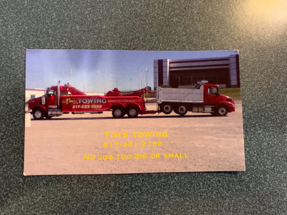 Tim’s Towing 22 Photos & 11 Reviews Towing 704 NW Pkwy St, Azle