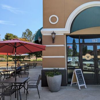 Dolce Aroma Italian Bakery - Great patio to hang out with friends for a coffee. Nice breeze and lots of shade - Gelato Near Me - Carlsbad, California Dolce Aroma Italian Bakery - Great patio to hang out with friends for a coffee. Nice breeze and lots of shade - Gelato Near Me - Carlsbad, California