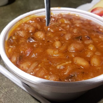 Leo's Barbeque - Mmmm...baked beans - American Near Me - Oklahoma City, Oklahoma