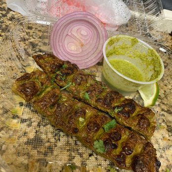 Biryani & Kababs - Lamb Seekh Kabab - less juicy but good taste - Indian Near Me - Sunnyvale, California Biryani & Kababs - Lamb Seekh Kabab - less juicy but good taste - Indian Near Me - Sunnyvale, California