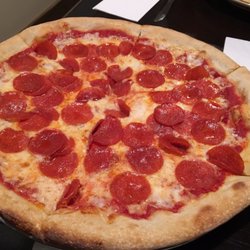 Dull pepperoni pizza