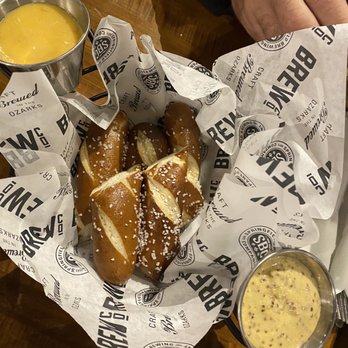Springfield Brewing Company - Pretzel with amazing beer cheese and kickass mustard!! - Breweries Near Me - Springfield, Missouri Springfield Brewing Company - Pretzel with amazing beer cheese and kickass mustard!! - Breweries Near Me - Springfield, Missouri