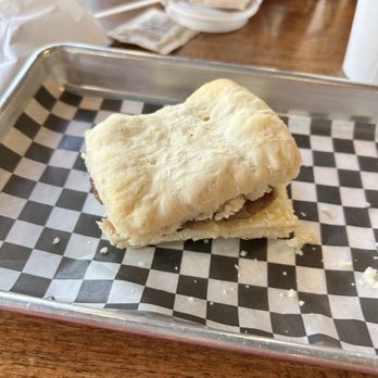 Press on Monmouth - Sausage Biscuit - Sandwiches Near Me - Newport, Kentucky Press on Monmouth - Sausage Biscuit - Sandwiches Near Me - Newport, Kentucky
