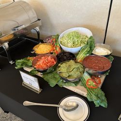 Boulder Ridge Country Club - Homemade and fresh toppings for tacos