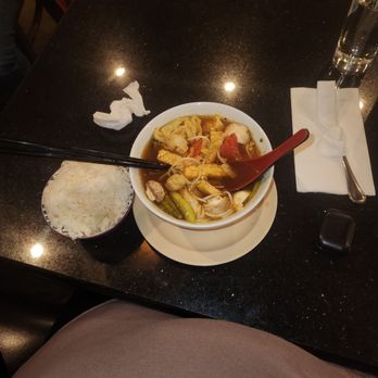 Pho 84 - Tamarind soup base veggies and tofu w/jasmine rice - Vietnamese Near Me - Oakland, California