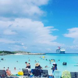 Kristela Benedicto-Cruise Planners - Cayman Island with visibility of our Carnival Cruise ship :)