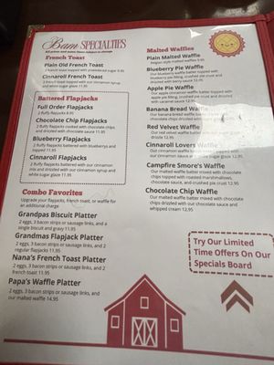 Menu photo 2 Breakfast Barn Country Kitchen Zellwood, FL Menu photo 2 Breakfast Barn Country Kitchen Zellwood, FL