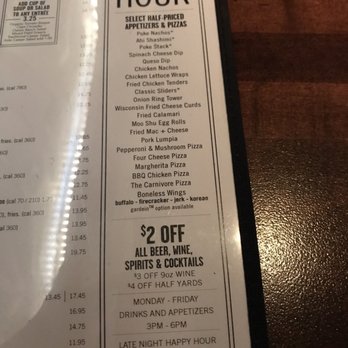 Yard House - Happy hour menu - New American Near Me - Springfield, Virginia Yard House - Happy hour menu - New American Near Me - Springfield, Virginia