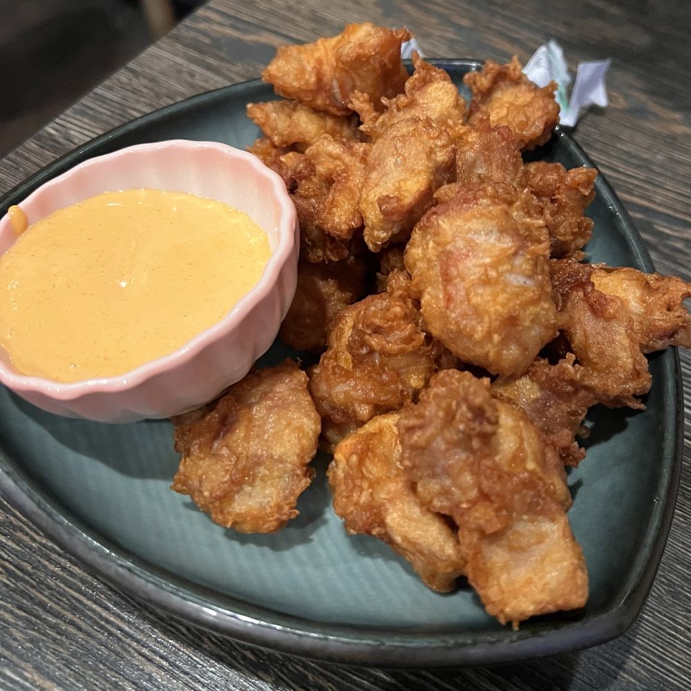 Bento Peak - Karaage chicken with dip sauce - Japanese Near Me - San Francisco, California Bento Peak - Karaage chicken with dip sauce - Japanese Near Me - San Francisco, California