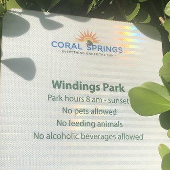 Windings Park - Parks Near Me - Coral Springs, Florida Windings Park - Parks Near Me - Coral Springs, Florida