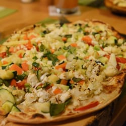 's Wirtshaus - Vegetarischer Flammkuchen