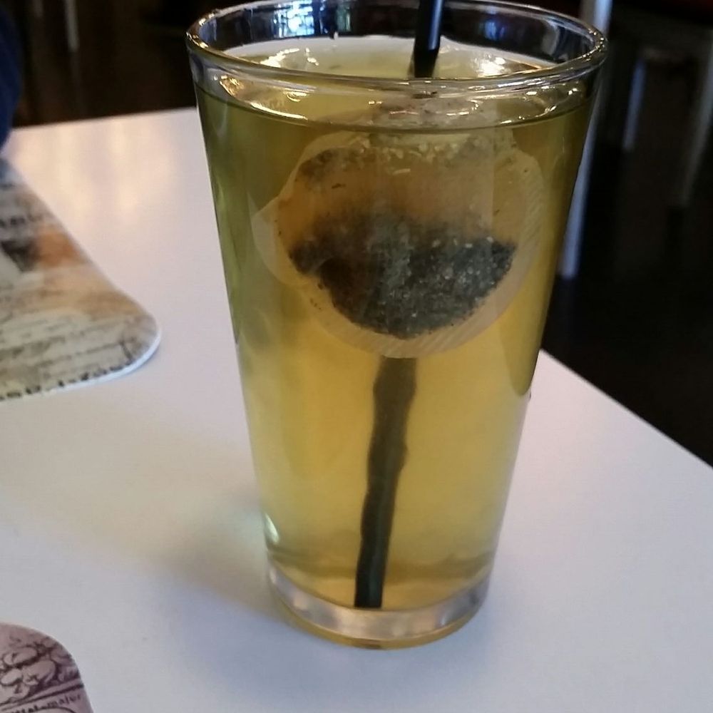 Cafe Paris - Orange ginger 'iced' tea... - Creperies Near Me - Metuchen, New Jersey