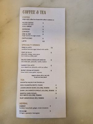 Menu photo 2 Betty Sacramento, CA
