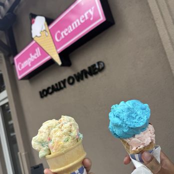 Campbell Creamery - Ice Cream (No Toppings) - Ice Cream & Frozen Yogurt Near Me - Campbell, California