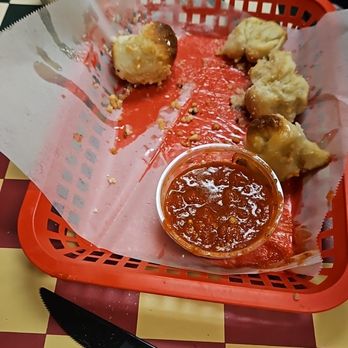 Tony's Pizza - What's left of the garlic nuts? - Pizza Near Me - Boulder City, Nevada