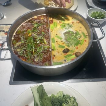 Happy Lamb Hot Pot - broth - Mongolian Near Me - Chicago, Illinois