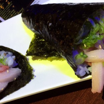 Top Sushi - Yellowtail Scallion Hand Roll - Japanese Near Me - Canoga Park, California Top Sushi - Yellowtail Scallion Hand Roll - Japanese Near Me - Canoga Park, California