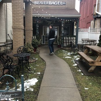 Beaver Bagel Company - Entrance tucked away with outdoor seating - Bagels Near Me - Beaver, Pennsylvania Beaver Bagel Company - Entrance tucked away with outdoor seating - Bagels Near Me - Beaver, Pennsylvania