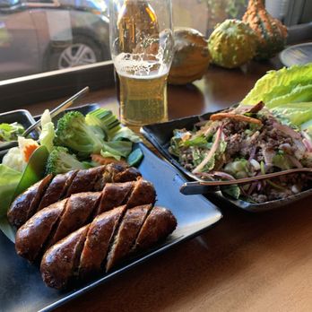 Laos Kitchen - Laos sausage and larb salad - Laotian Near Me - San Rafael, California