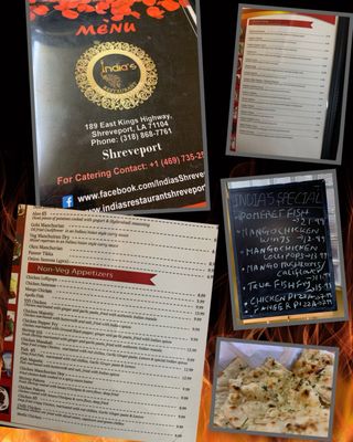 Menu photo 1 India's Restaurant Shreveport, LA Menu photo 1 India's Restaurant Shreveport, LA
