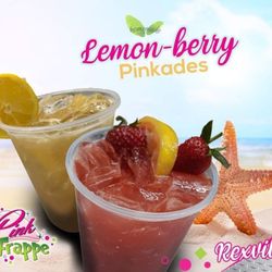 Pink Frappe - Refresca tu día con una rica limonada y añade sabor como fresa, parcha o coco
