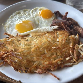 Denny's - My plate with REALLY crispy bacon - American Near Me - San Antonio, Texas