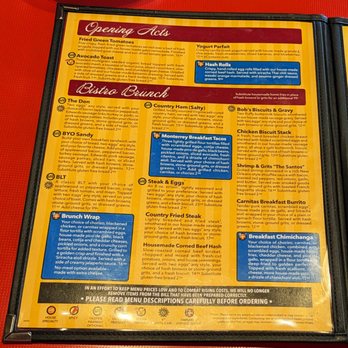 The Egg Bistro - This is Page 2 of their Main Menu. Photo taken December 26, 2025. - Breakfast & Brunch Near Me - Virginia Beach, Virginia The Egg Bistro - This is Page 2 of their Main Menu. Photo taken December 26, 2025. - Breakfast & Brunch Near Me - Virginia Beach, Virginia