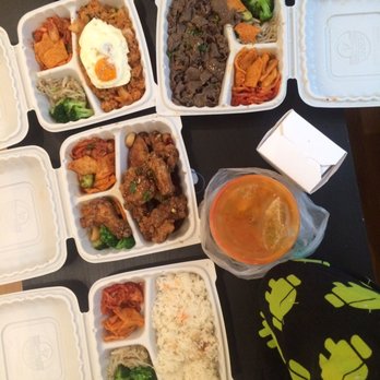 Manna - Look at all those side dishes they packed in holy crap - Korean Near Me - San Francisco, California Manna - Look at all those side dishes they packed in holy crap - Korean Near Me - San Francisco, California