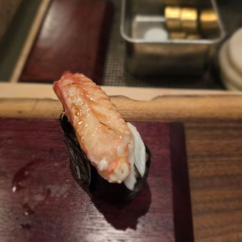 5Kinokawa - Hairy crab nigiri - Japanese Near Me - Houston, Texas