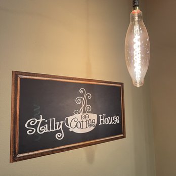 Stilly Coffee House - a lightbulb hanging from the ceiling - Coffee & Tea Near Me - Arlington, Washington Stilly Coffee House - a lightbulb hanging from the ceiling - Coffee & Tea Near Me - Arlington, Washington