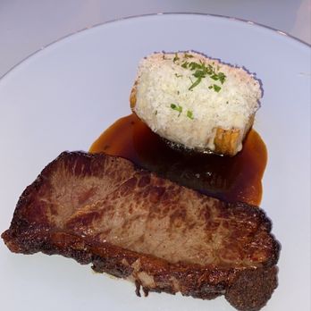 Olive & Hay - Pan-seared New York Steak - Italian Near Me - Napa, California