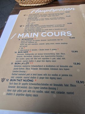 Menu photo 4 Pho Co Restaurant Berlin, BE