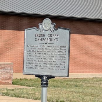 Brush Creek Campground - Brush Creek Campground Historical Marker, Johnson City - Landmarks & Historical Buildings Near Me - Johnson City, Tennessee Brush Creek Campground - Brush Creek Campground Historical Marker, Johnson City - Landmarks & Historical Buildings Near Me - Johnson City, Tennessee