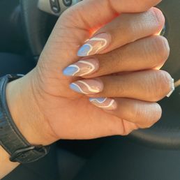 French nail art French nail art