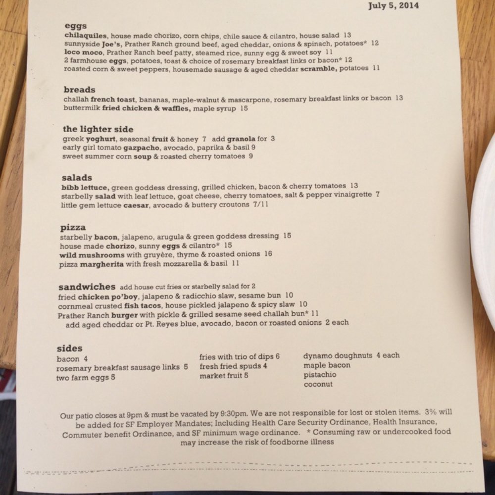 Starbelly - Brunch! - New American Near Me - San Francisco, California Starbelly - Brunch! - New American Near Me - San Francisco, California