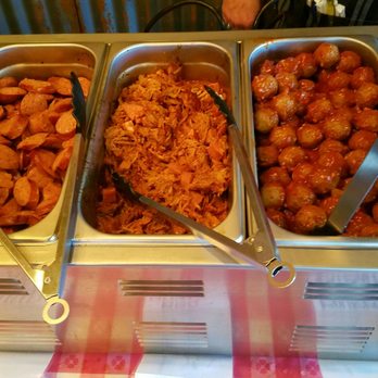 Big K BBQ - Sausage, pork medley and mestballs. - Caterers Near Me - Garden City, Idaho