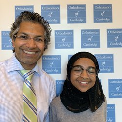 Orthodontics of Cambridge - Smiling Happy Patient