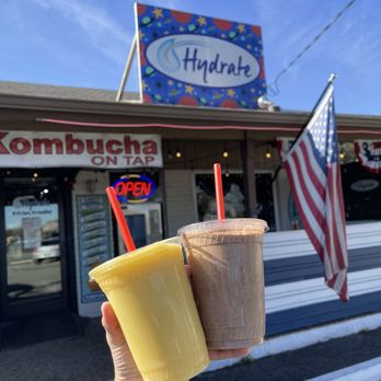 Hydrate - Island impact & caffeinated monkey - Juice Bars & Smoothies Near Me - Georgetown, Texas
